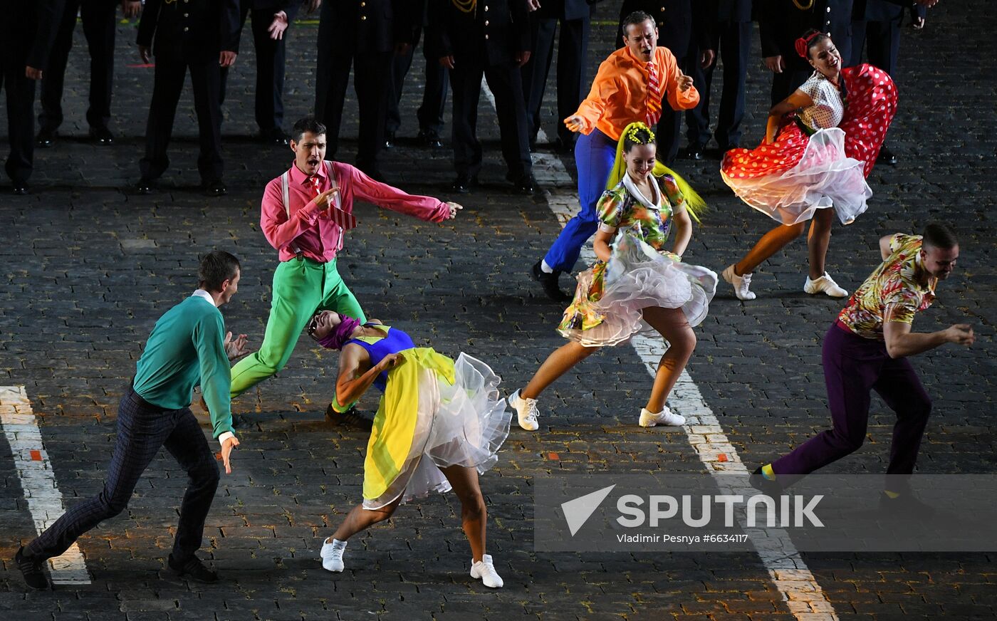 Russia Military Music Festival Rehearsal