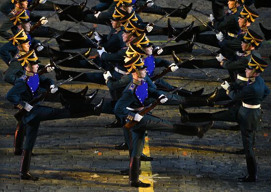 Russia Military Music Festival Rehearsal