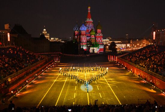 Russia Military Music Festival Rehearsal