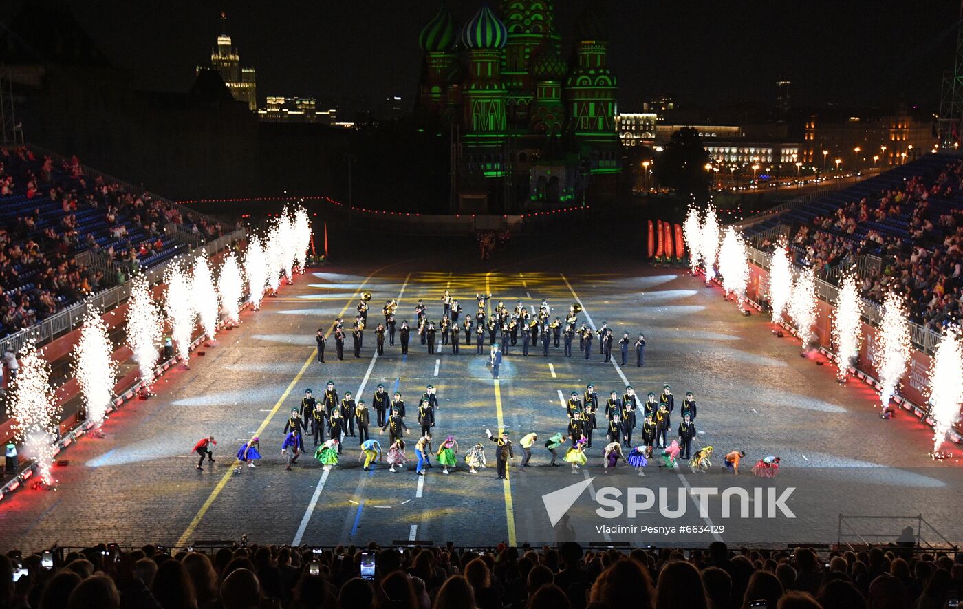 Russia Military Music Festival Rehearsal