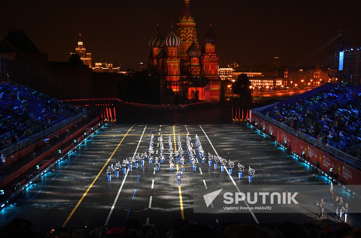 Russia Military Music Festival Rehearsal