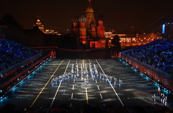 Russia Military Music Festival Rehearsal