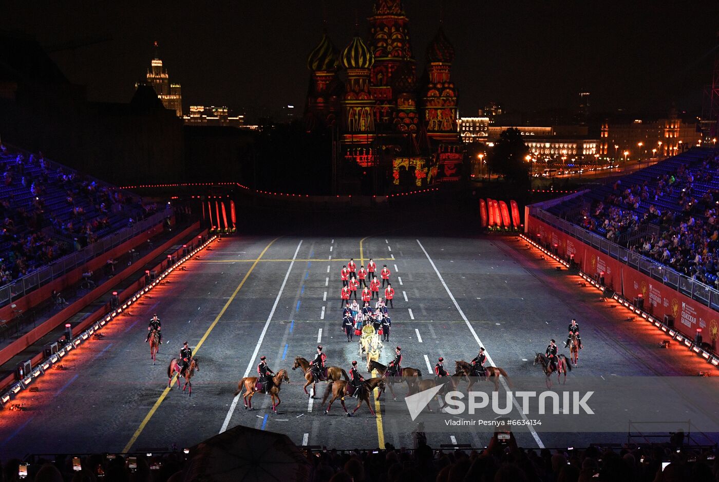 Russia Military Music Festival Rehearsal