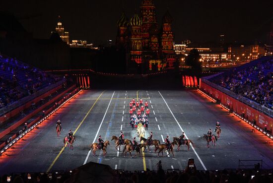 Russia Military Music Festival Rehearsal