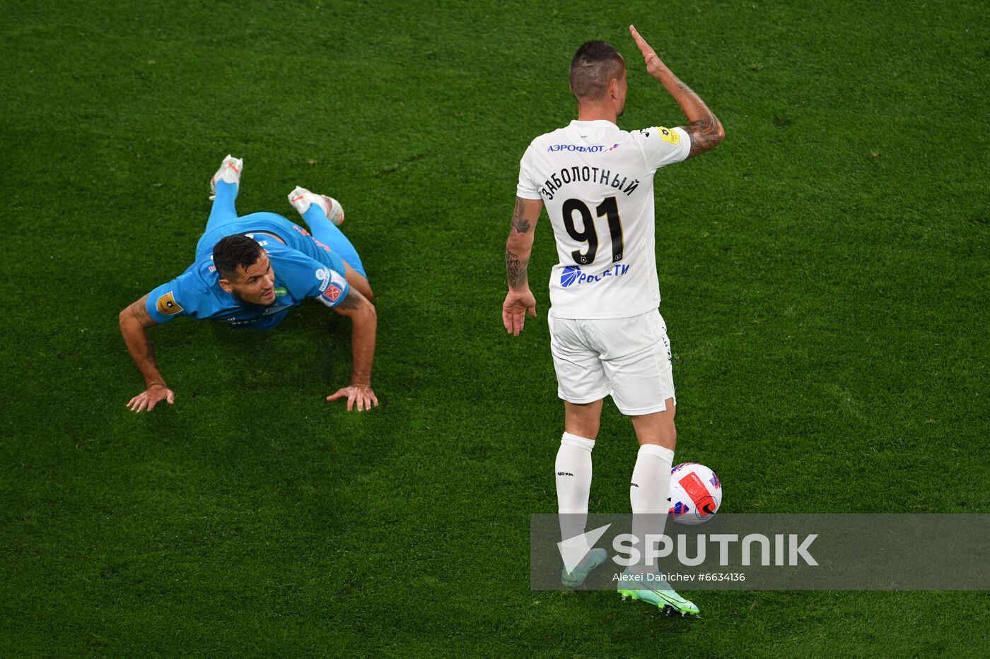 Russia Soccer Premier-League Zenit - CSKA
