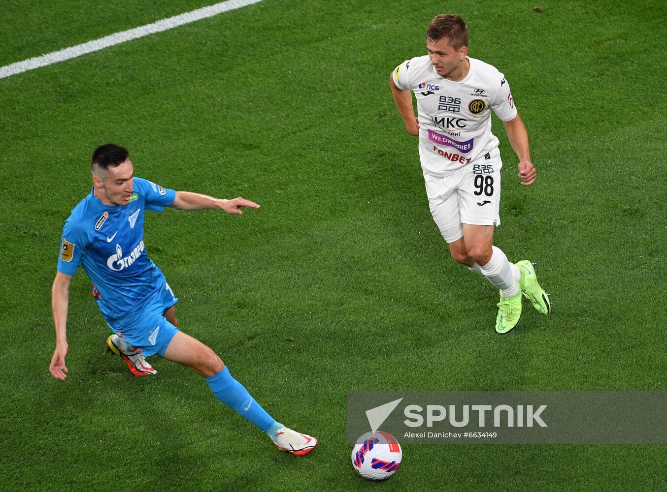 Russia Soccer Premier-League Zenit - CSKA