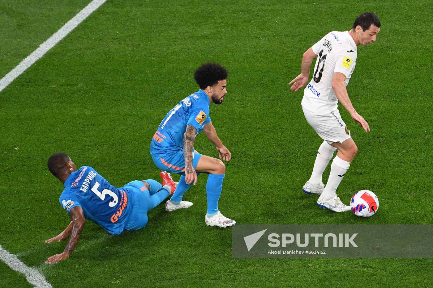 Russia Soccer Premier-League Zenit - CSKA