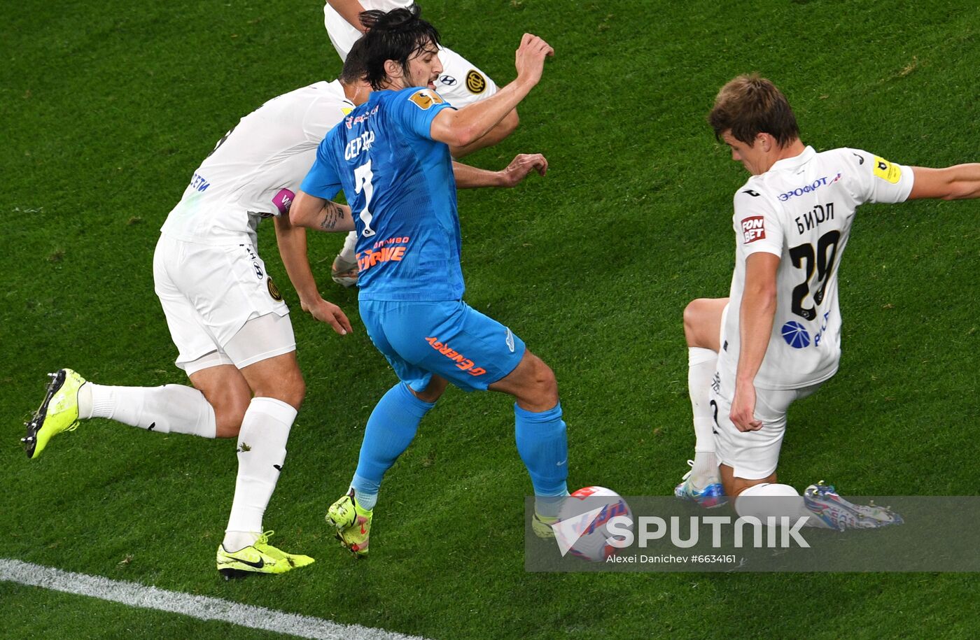 Russia Soccer Premier-League Zenit - CSKA