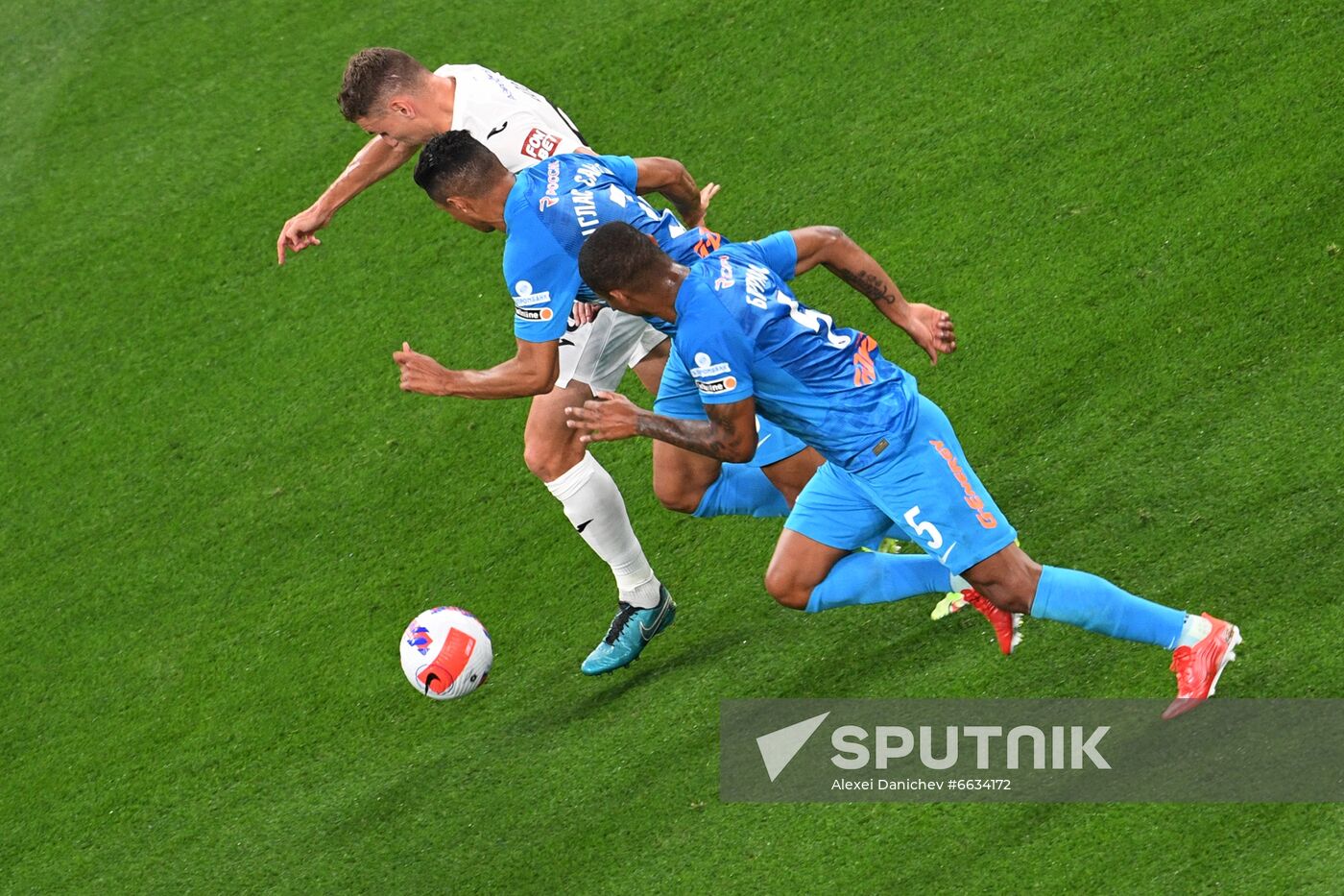 Russia Soccer Premier-League Zenit - CSKA
