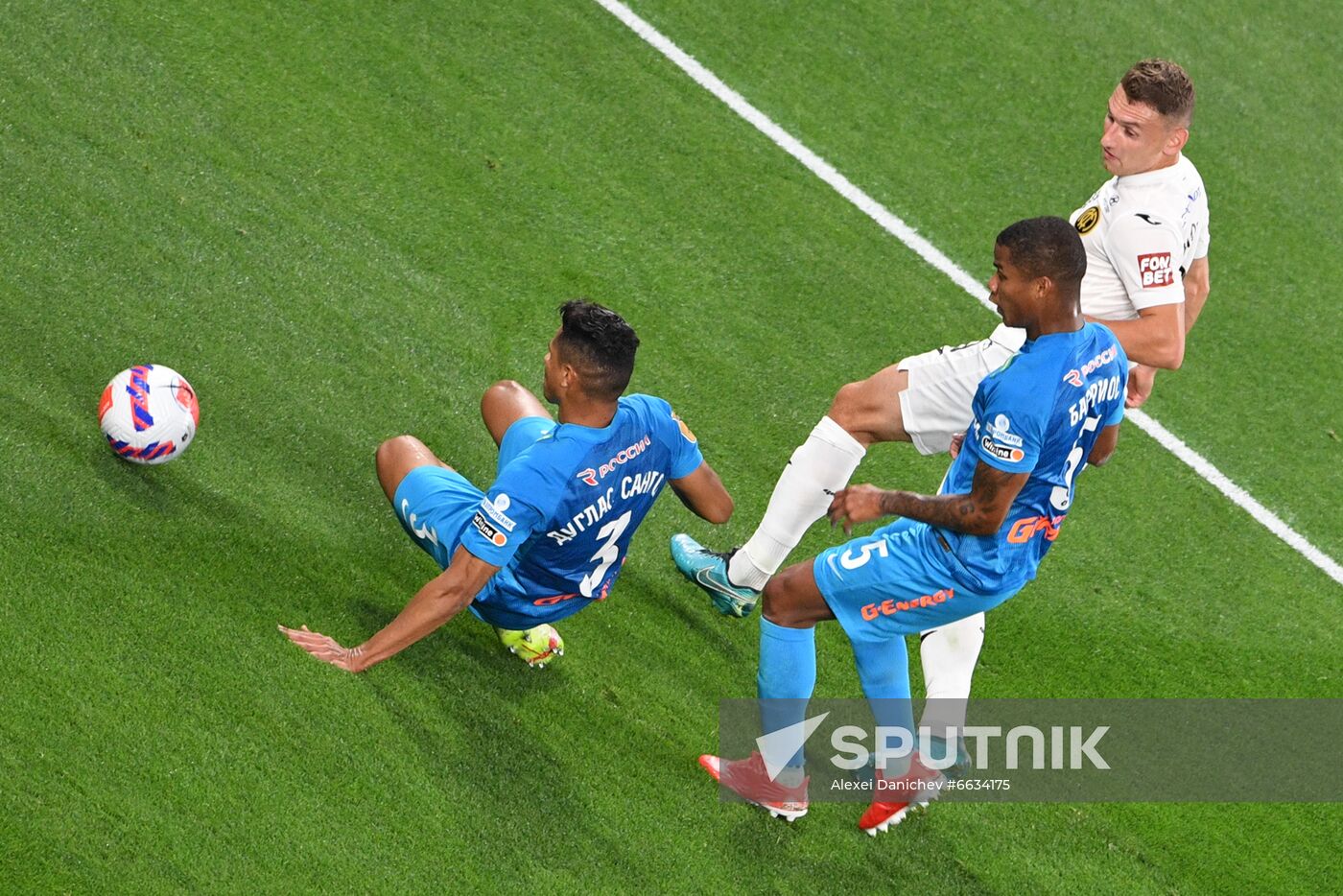 Russia Soccer Premier-League Zenit - CSKA