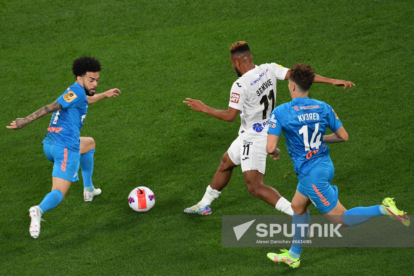 Russia Soccer Premier-League Zenit - CSKA