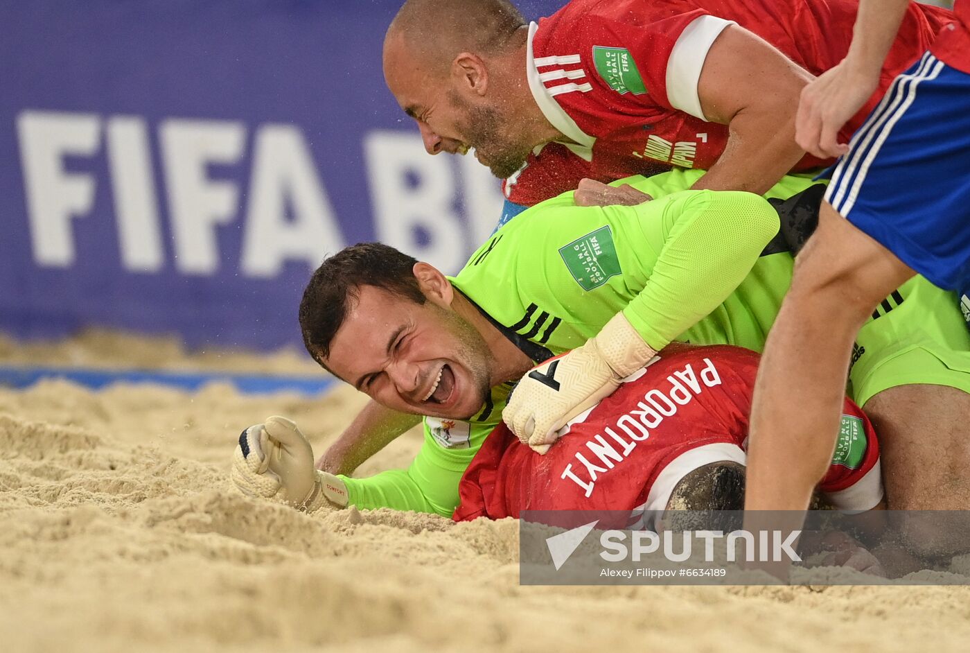 Russia Beach Soccer World Cup RFU - Spain