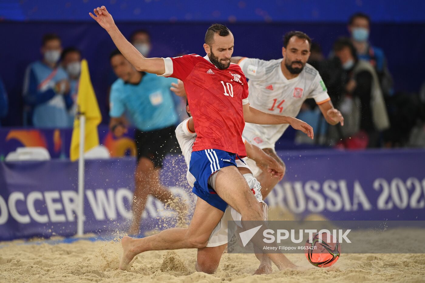 Russia Beach Soccer World Cup RFU - Spain