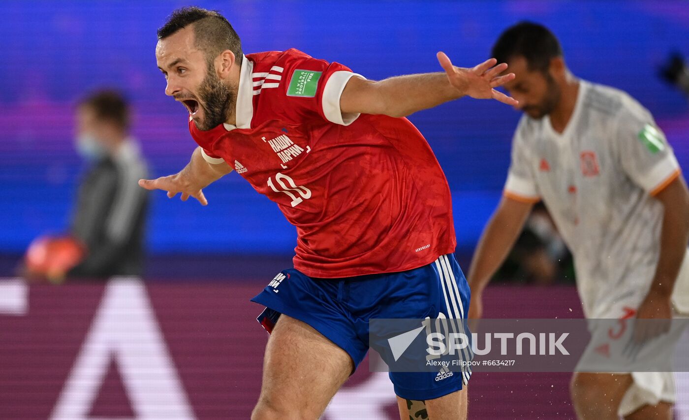 Russia Beach Soccer World Cup RFU - Spain
