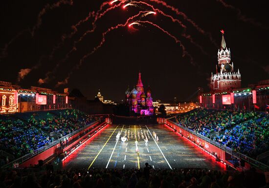 Russia Military Music Festival Rehearsal