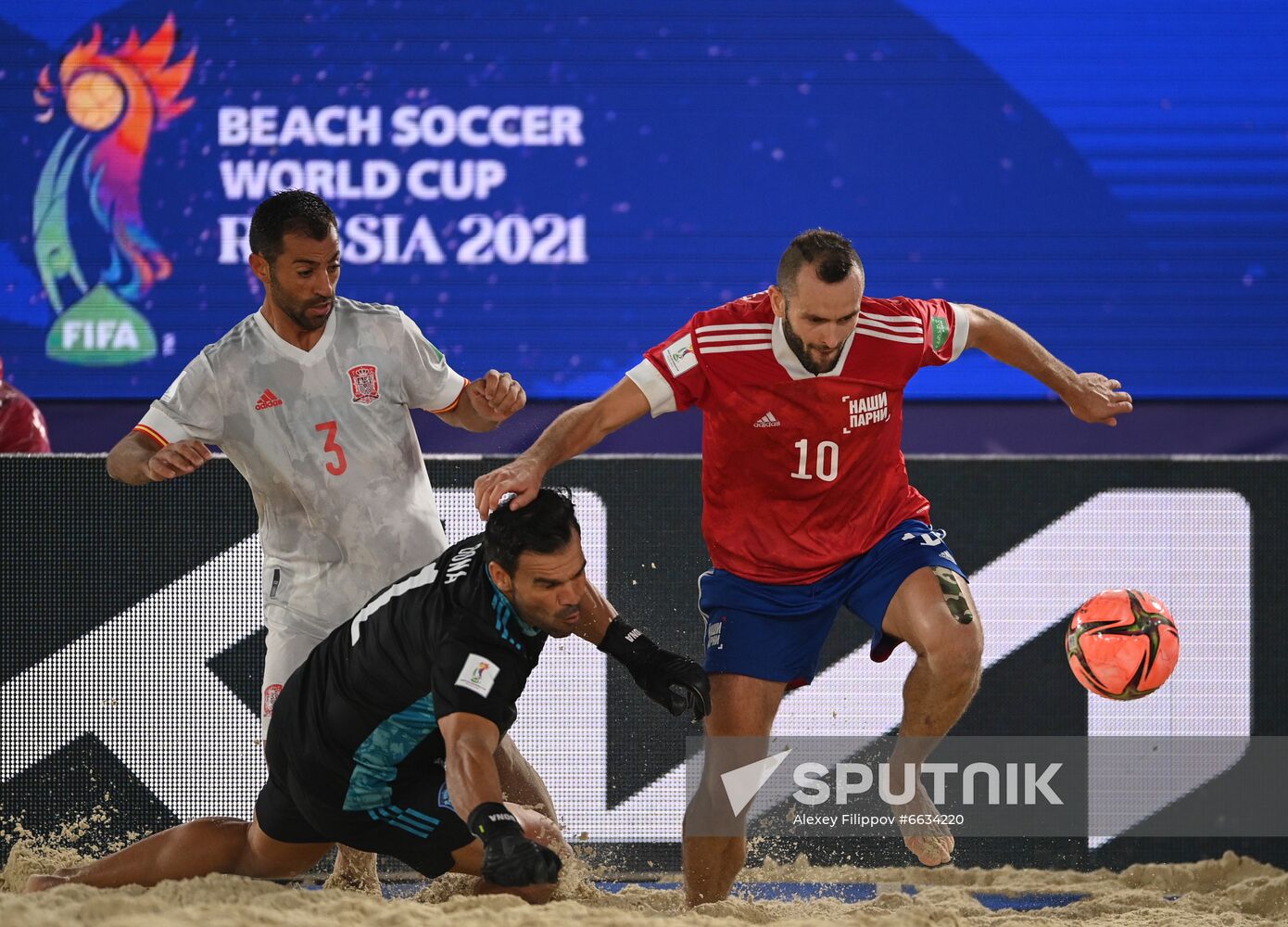 Russia Beach Soccer World Cup RFU - Spain