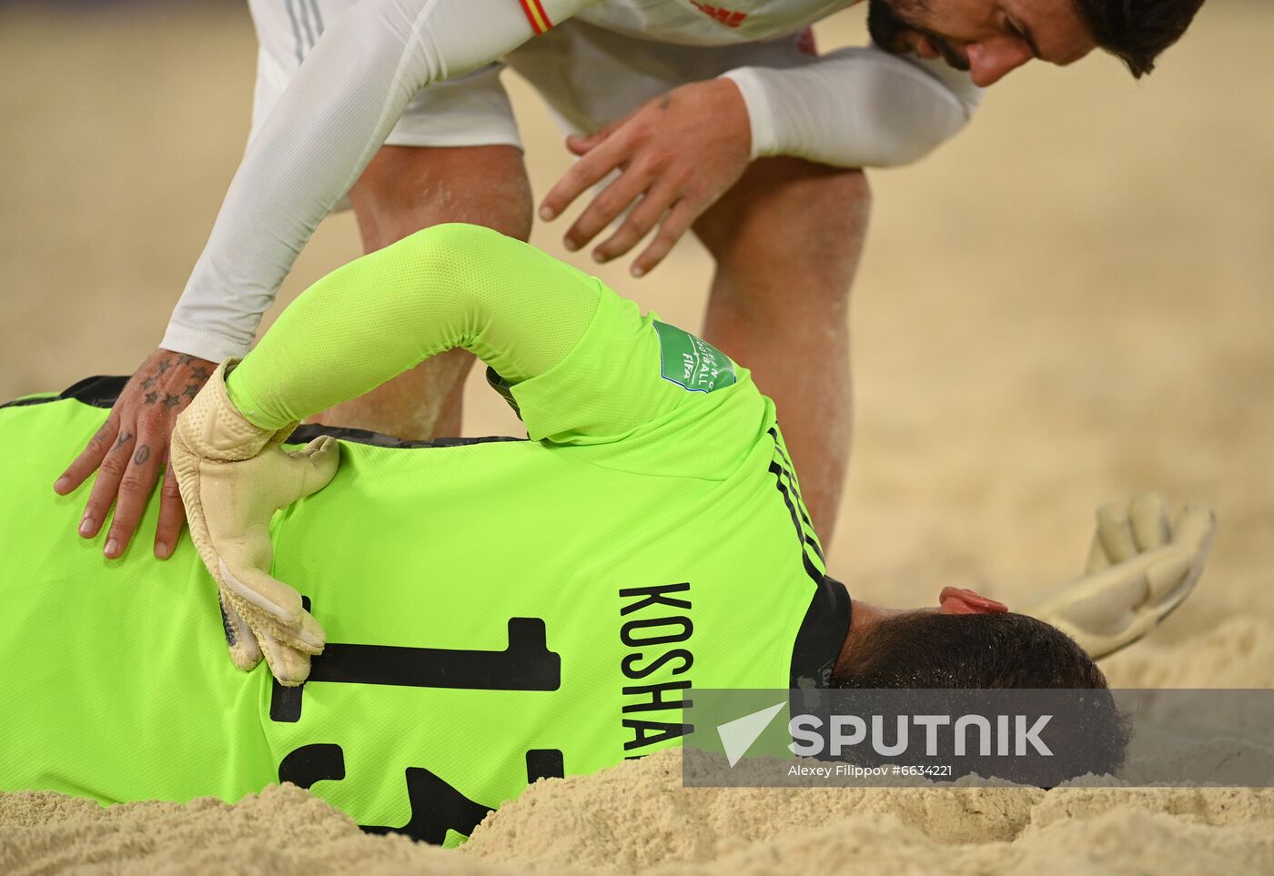 Russia Beach Soccer World Cup RFU - Spain