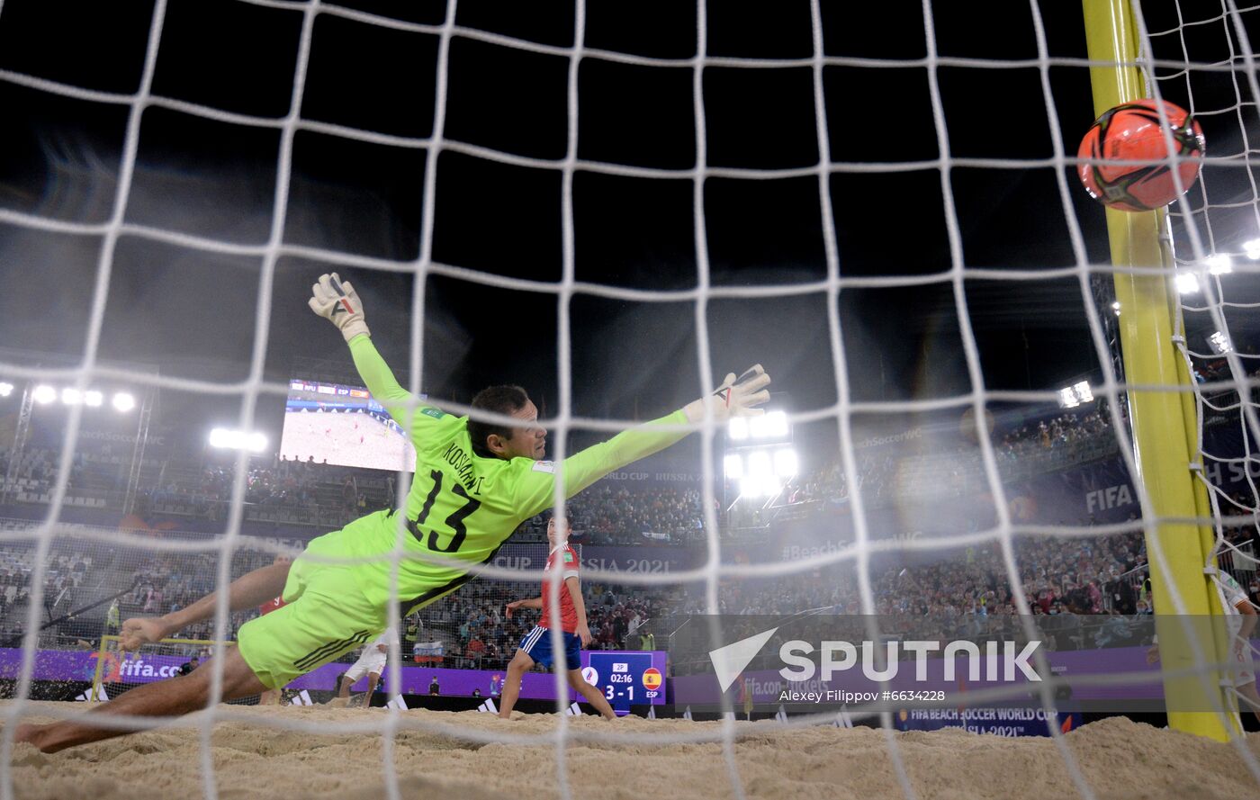 Russia Beach Soccer World Cup RFU - Spain
