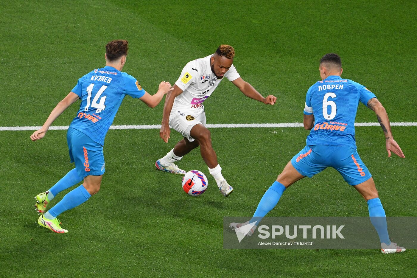 Russia Soccer Premier-League Zenit - CSKA
