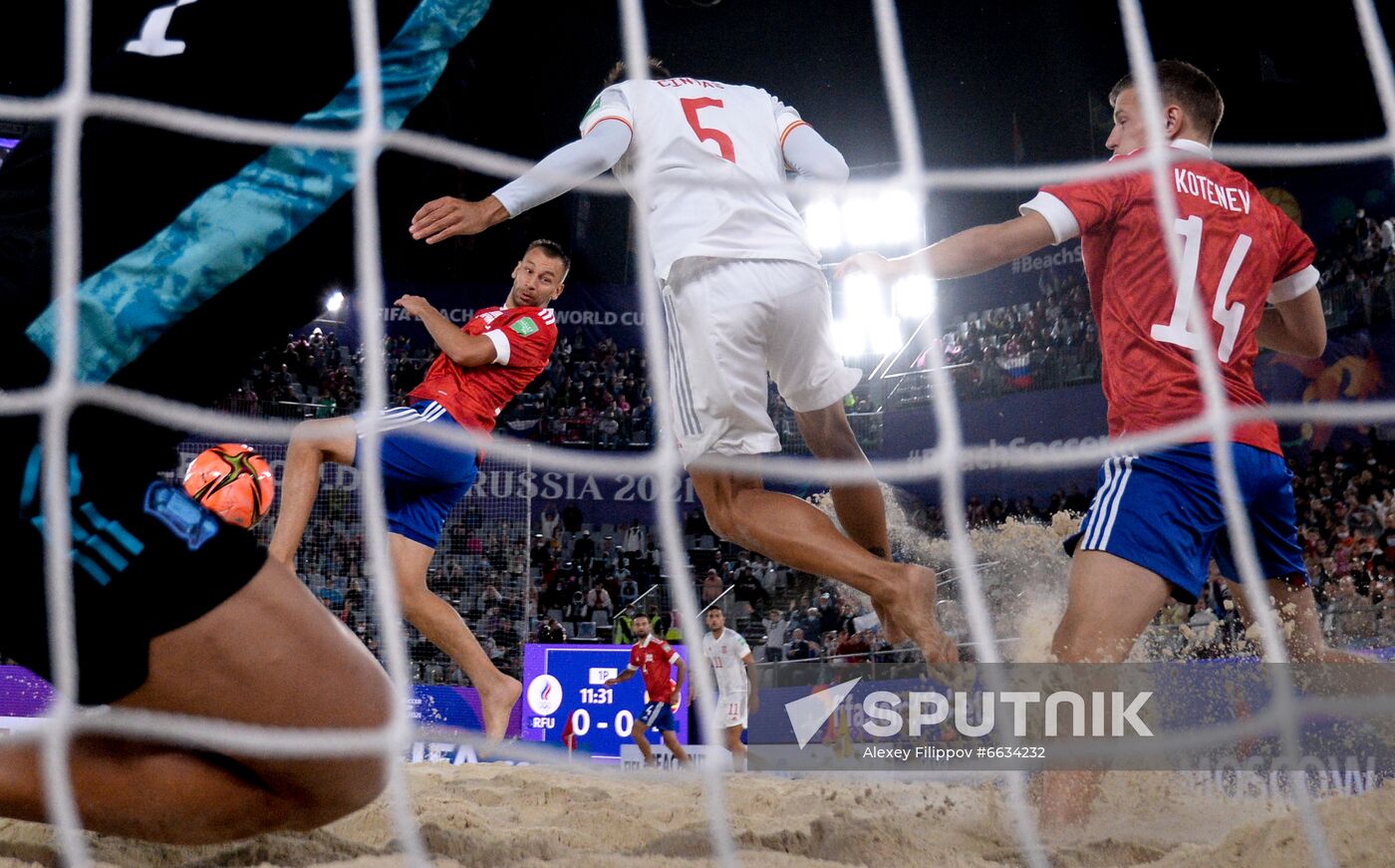 Russia Beach Soccer World Cup RFU - Spain