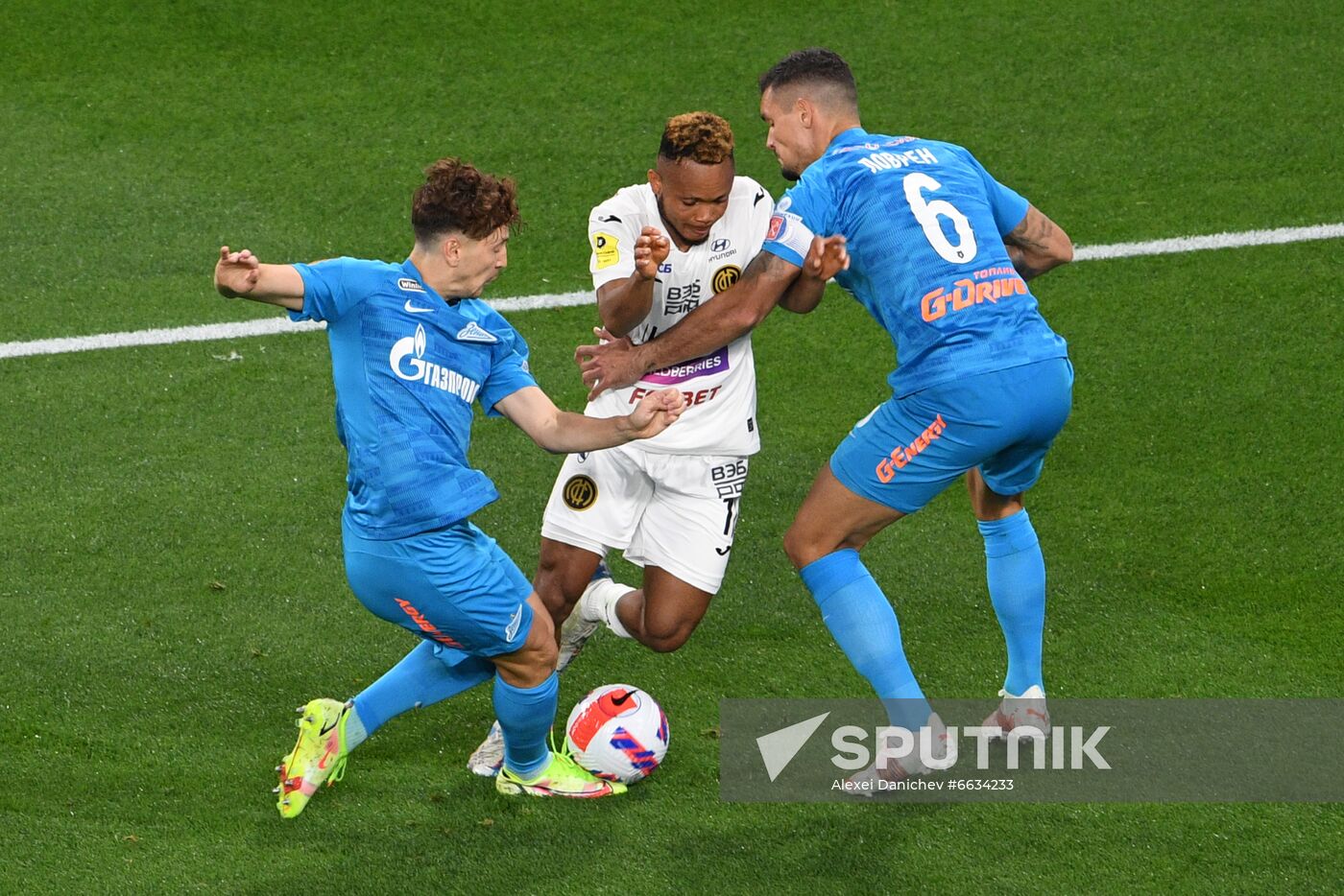 Russia Soccer Premier-League Zenit - CSKA
