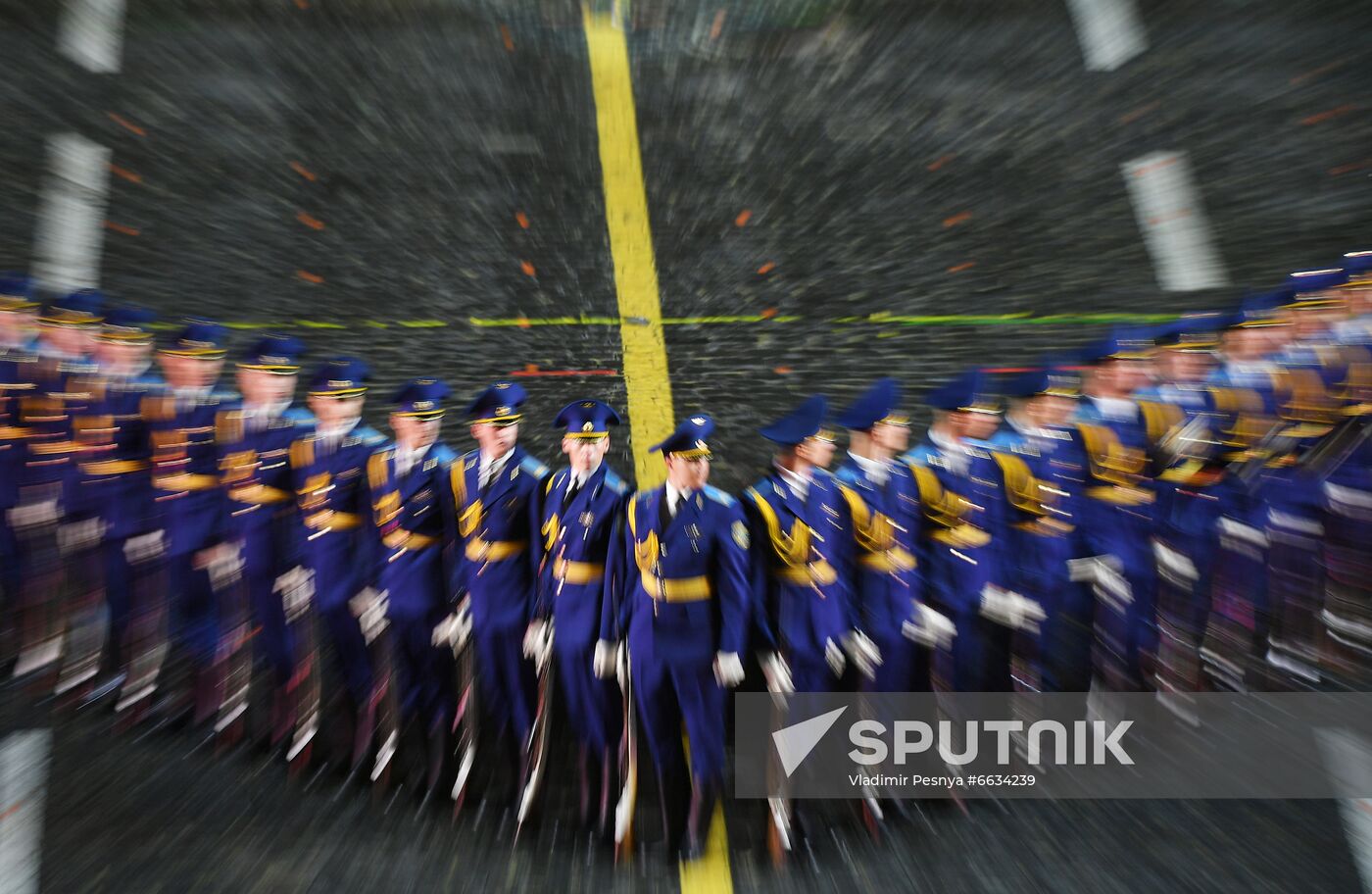 Russia Military Music Festival Rehearsal