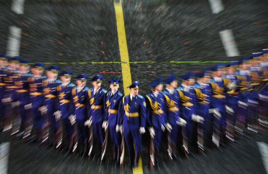 Russia Military Music Festival Rehearsal