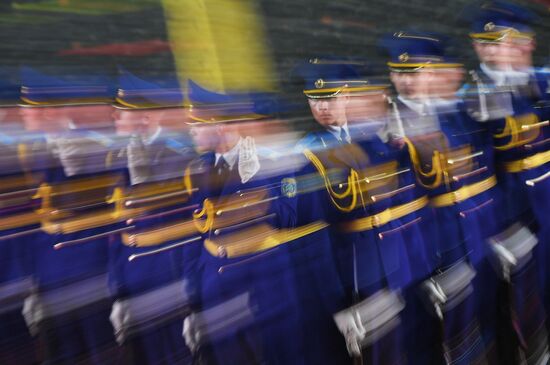 Russia Military Music Festival Rehearsal