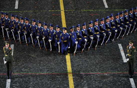 Russia Military Music Festival Rehearsal