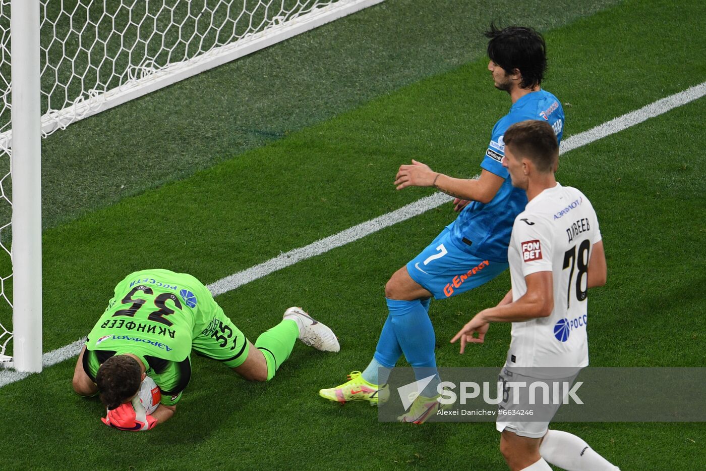 Russia Soccer Premier-League Zenit - CSKA