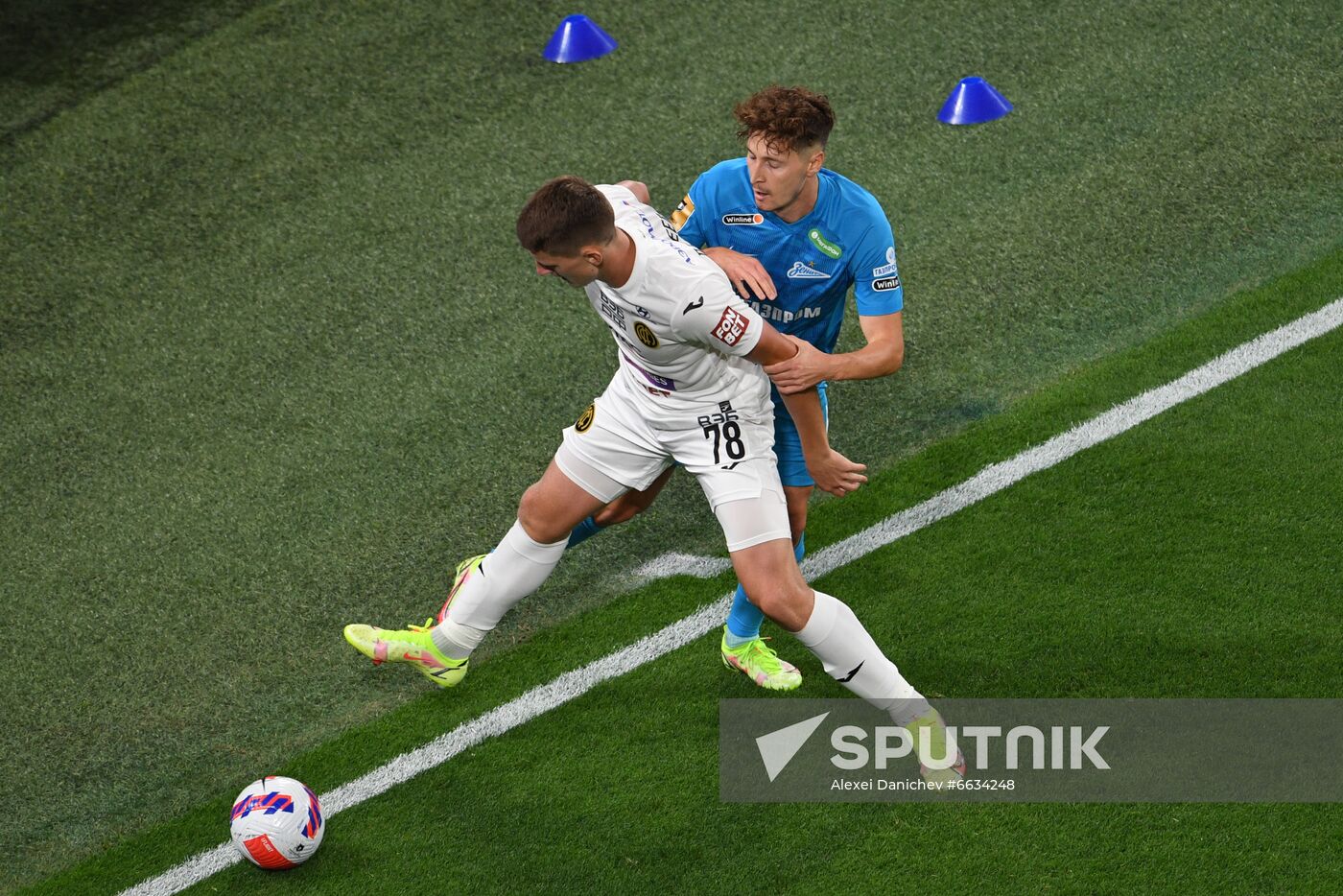 Russia Soccer Premier-League Zenit - CSKA