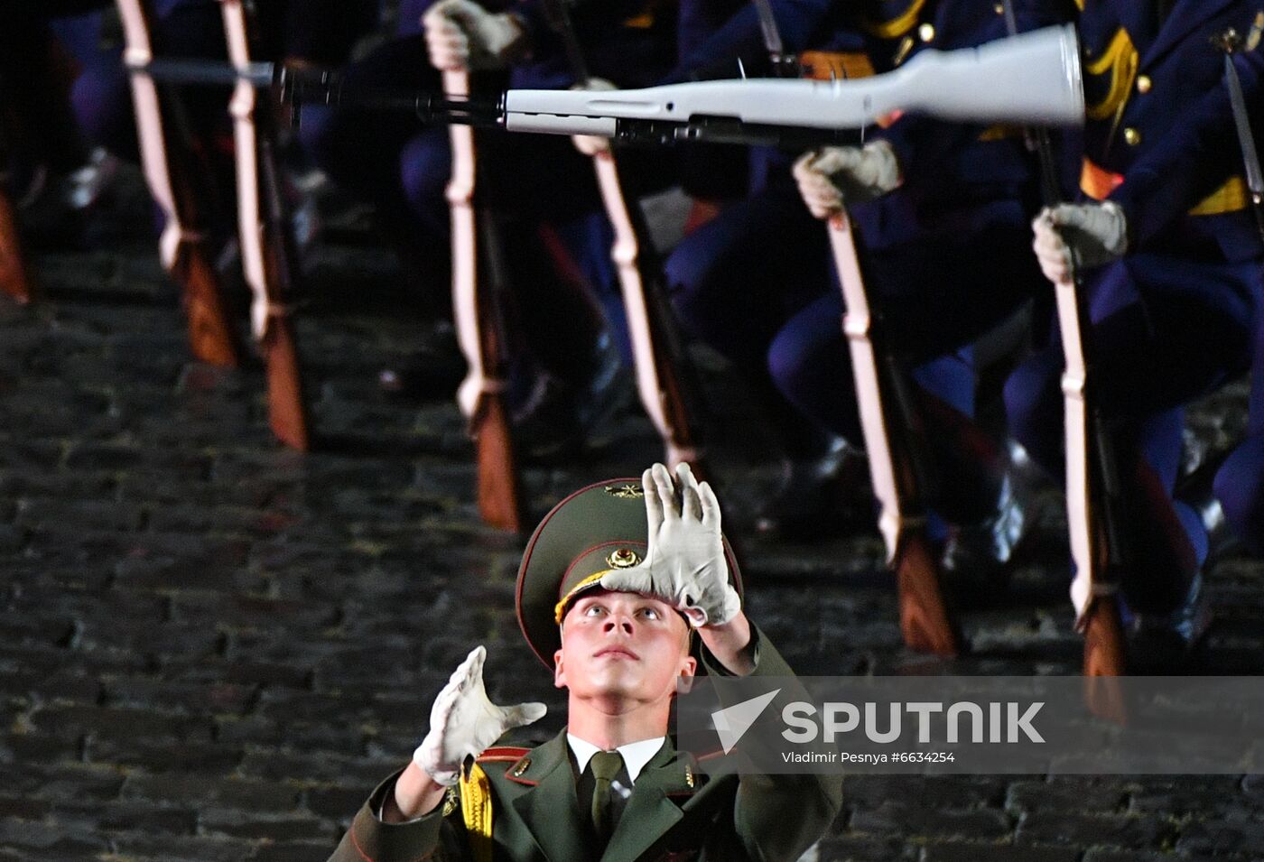 Russia Military Music Festival Rehearsal