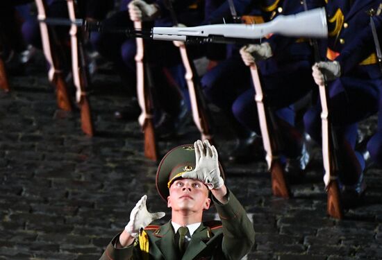 Russia Military Music Festival Rehearsal