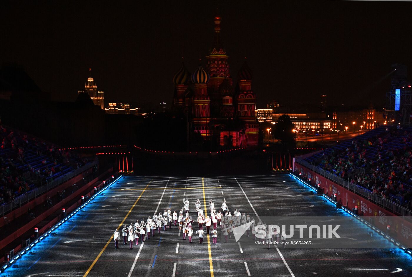 Russia Military Music Festival Rehearsal