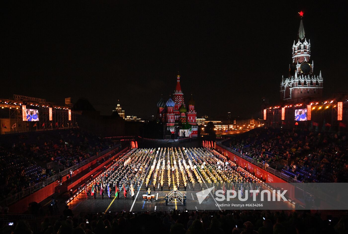 Russia Military Music Festival Rehearsal