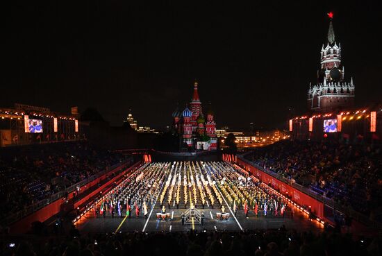 Russia Military Music Festival Rehearsal