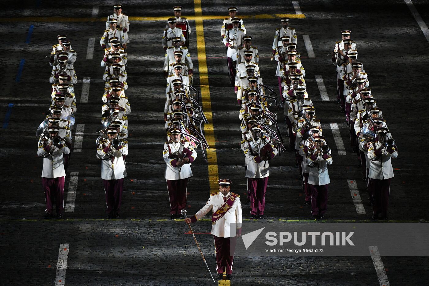 Russia Military Music Festival Rehearsal