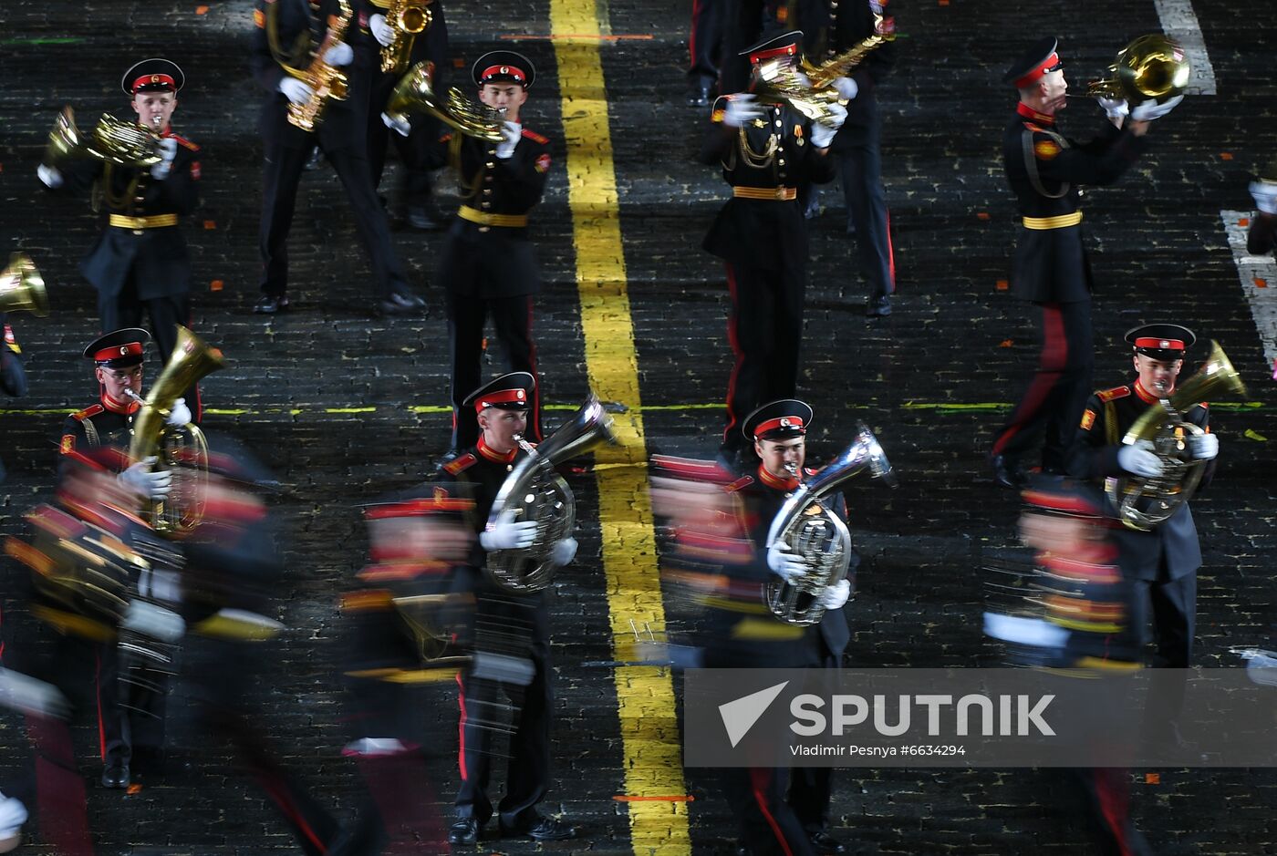 Russia Military Music Festival Rehearsal