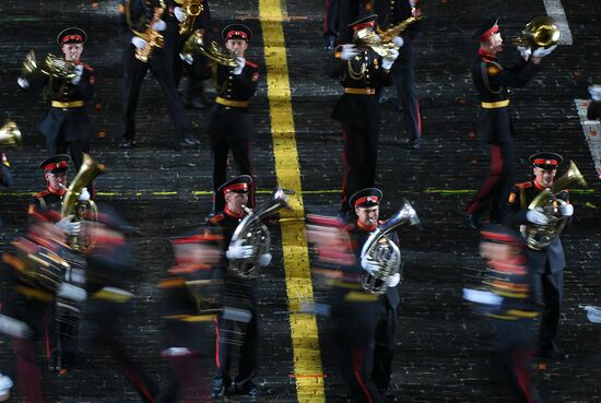 Russia Military Music Festival Rehearsal