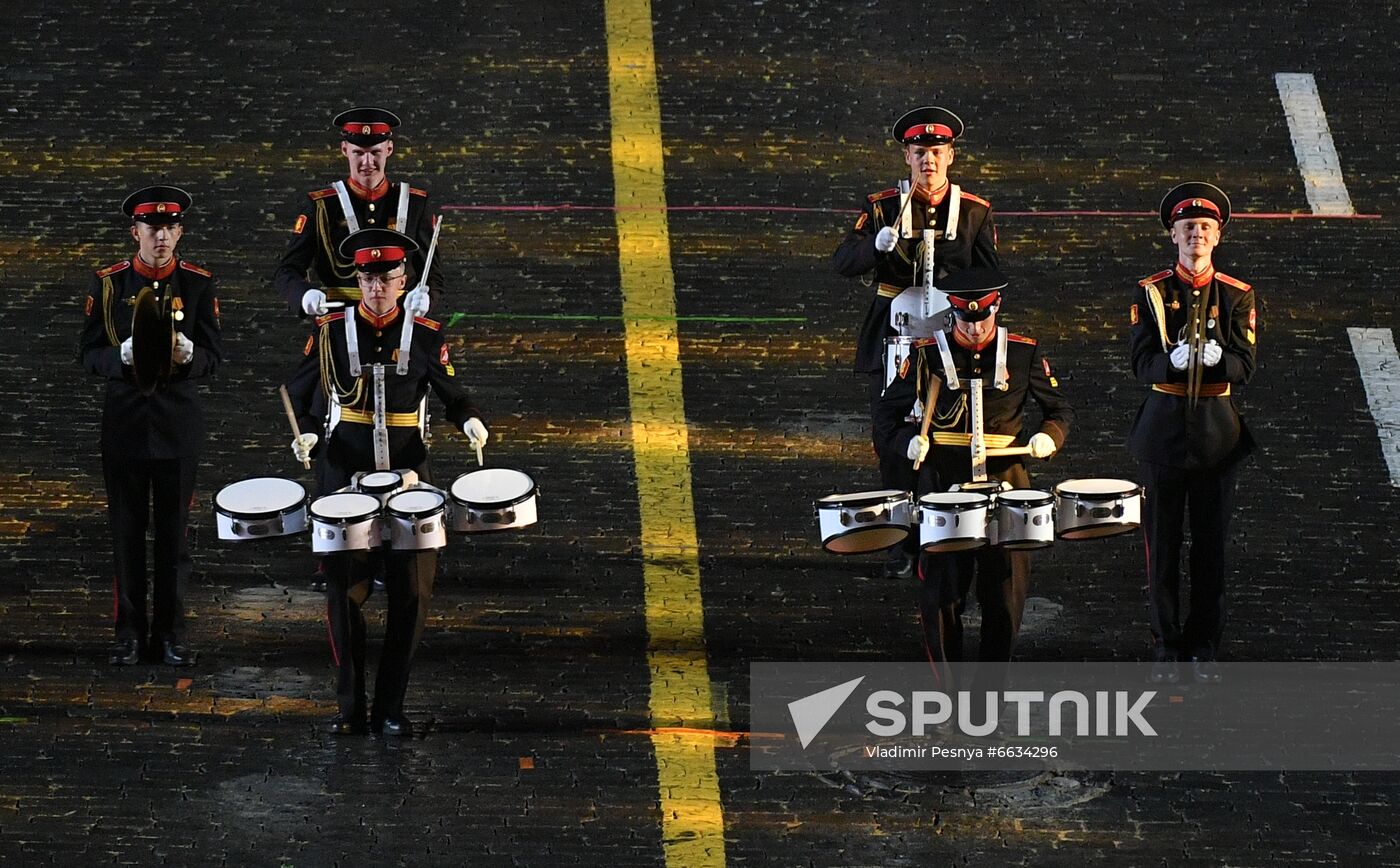 Russia Military Music Festival Rehearsal