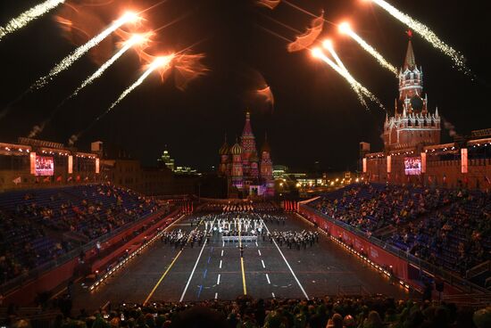 Russia Military Music Festival Rehearsal