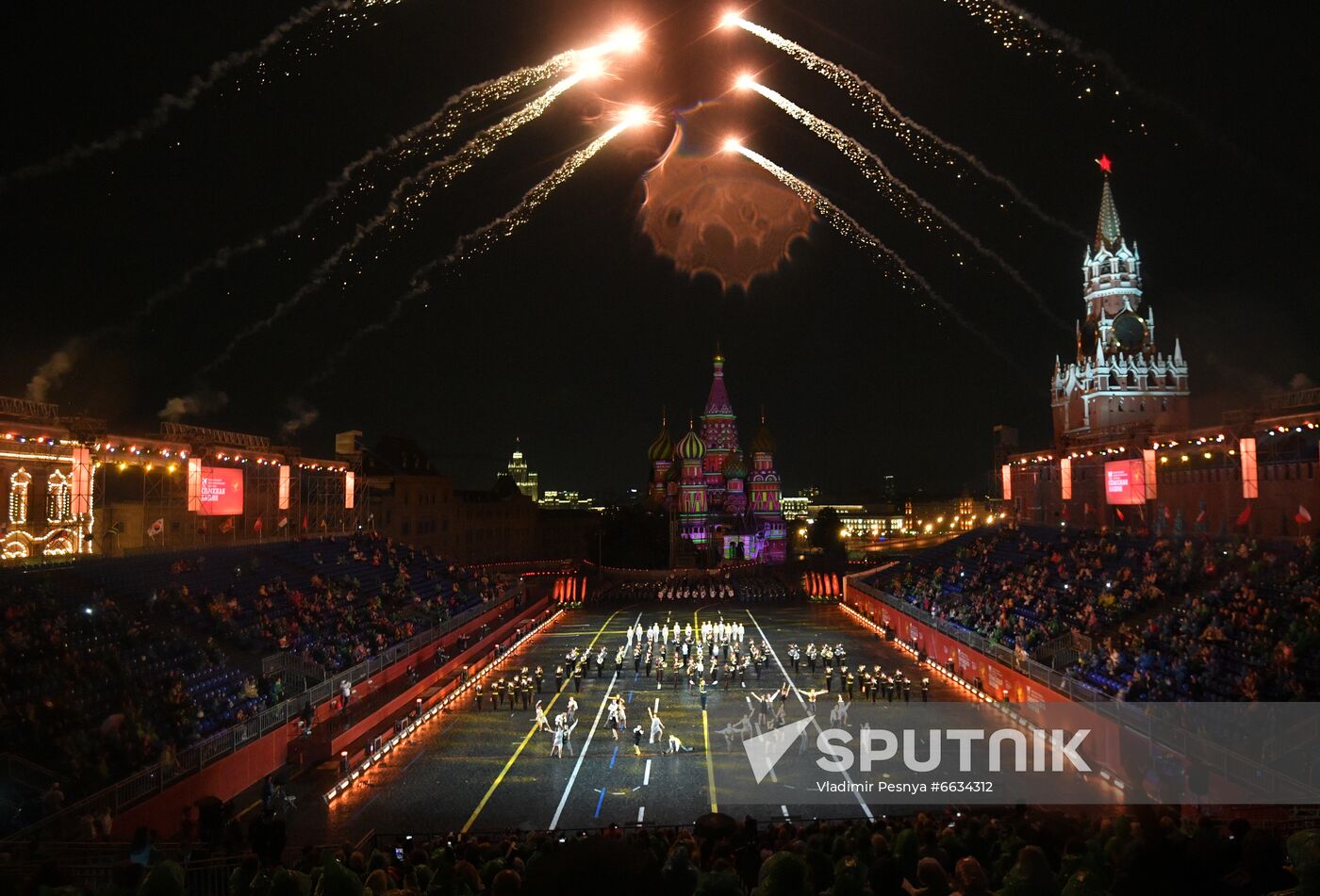 Russia Military Music Festival Rehearsal