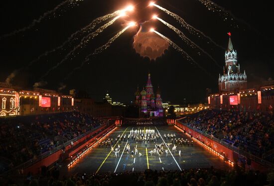 Russia Military Music Festival Rehearsal