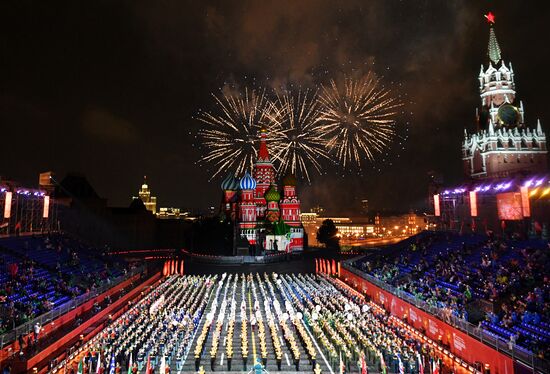 Russia Military Music Festival Rehearsal