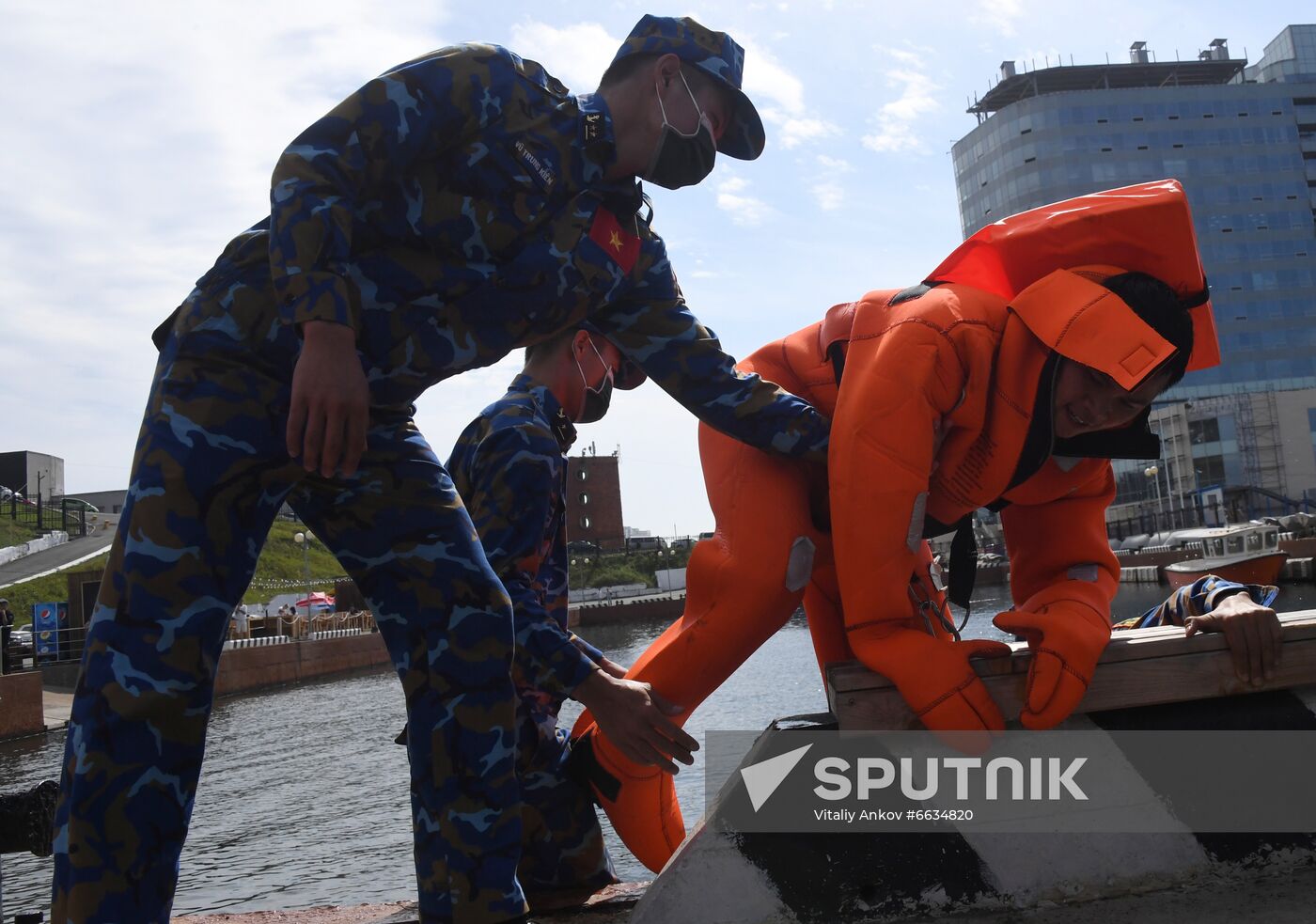 Russia Army Games Sea Cup