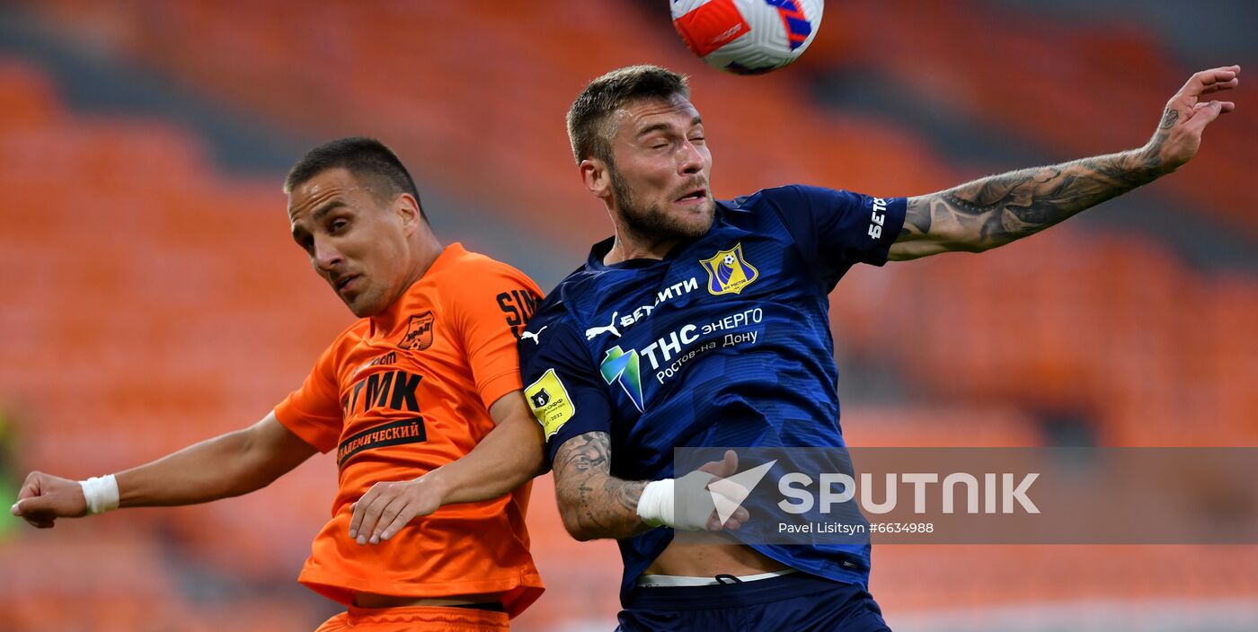 Russia Soccer Premier-League Ural - Rostov