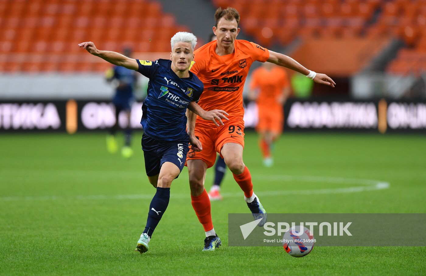 Russia Soccer Premier-League Ural - Rostov