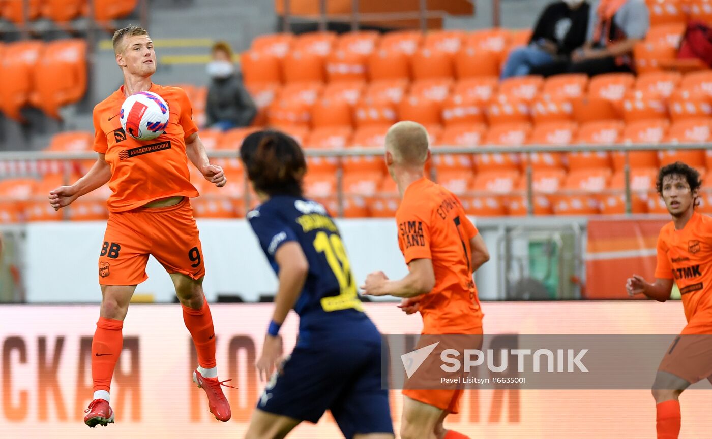 Russia Soccer Premier-League Ural - Rostov