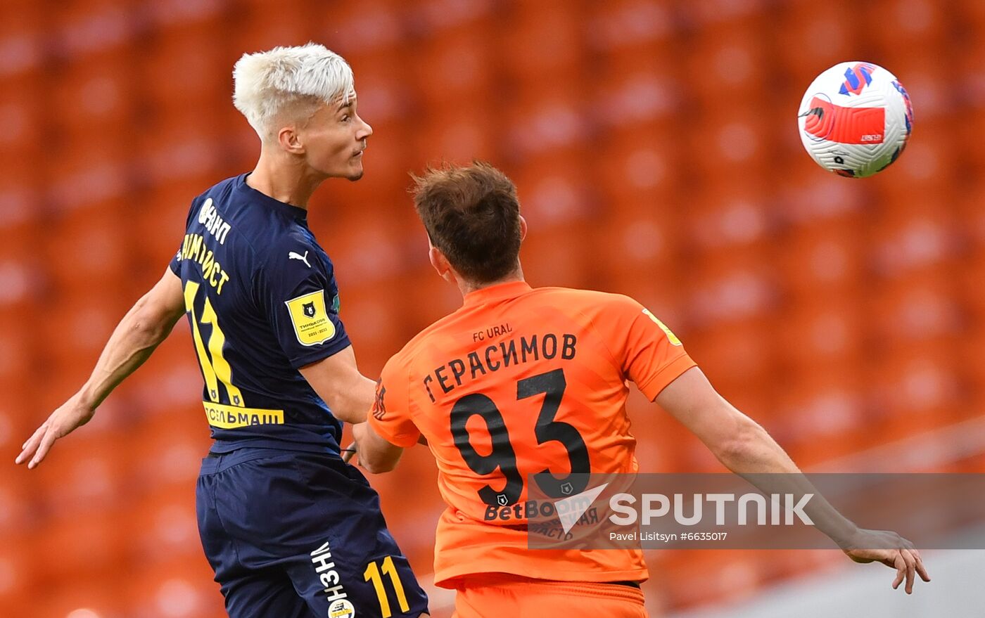 Russia Soccer Premier-League Ural - Rostov