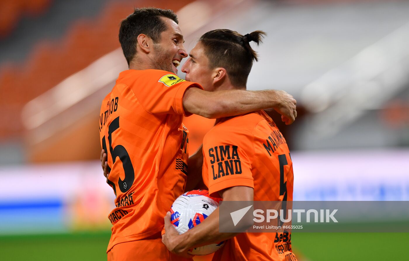 Russia Soccer Premier-League Ural - Rostov